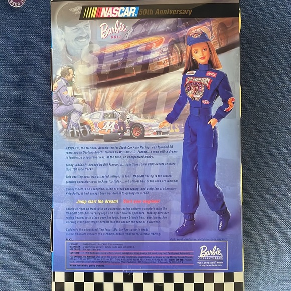 NASCAR 50th Anniversary Barbie - Picture 4 of 4